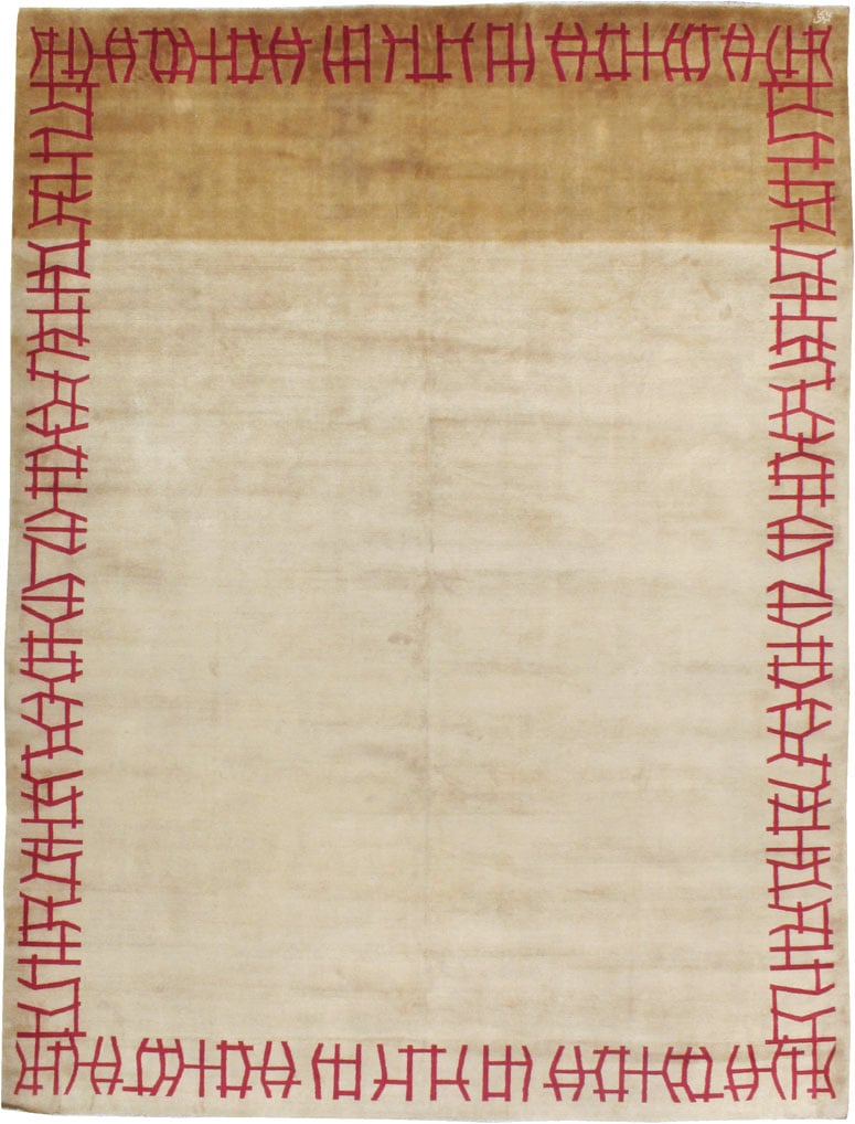Vintage Emogli Mashad Carpet, 14536