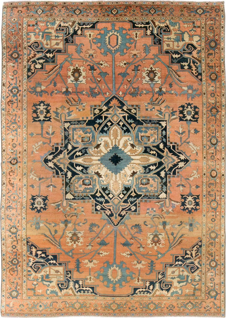 Antique Persian Serapi Rug, 26656